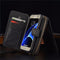 BRG Universal Removable Functional Wallet Case PU HandBag Zipper Cover for Samsung Galaxy S7