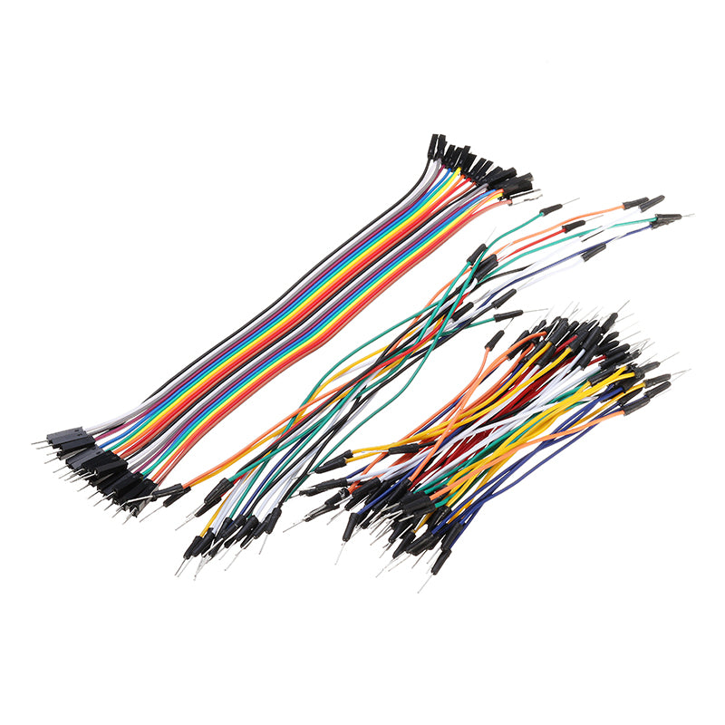 Geekcreit Electronic Components Base Starter Kits With Breadboard Resistor Capacitor LED Jumper Cable With Plastic Box Package For Geekcreit Arduino - products that work with official Arduino boards