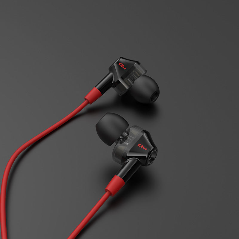 Edifier GM360 Dual Dynamic L Bend Wired 3.5mm Gaming In-ear Earphone Headphone with Mic