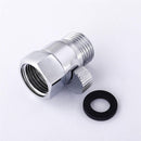 G 1/2 Copper Shower Head Shut-Off Valve Quick Open Adapter Valve Flow Regulator