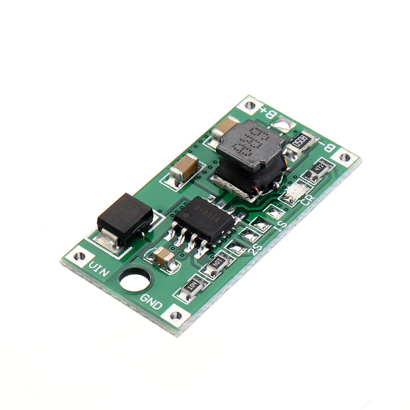 2A 1S/2S/3S Synchronous Buck Li-Ion Charger DC 5-23V to 4.2V 8.4V 12.6V Power Supply Module for 3.7V 7.4V 11.1V 18650 Lithium Battery