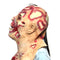 Halloween Scary Infected Zombie Adult Mask Melting Face Latex Horror Costume