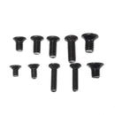 500Pcs Universal Laptop Notebook Computer Flat Head Screw Assortment Kit with Screwdriver