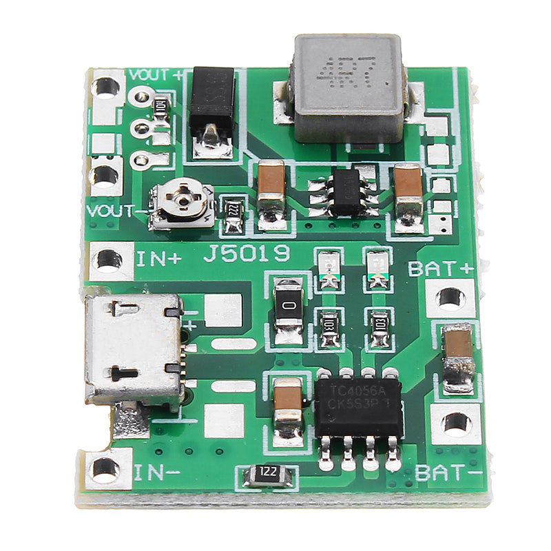 10pcs 3.7V 9V 5V 2A Adjustable Step Up 18650 Lithium Battery Charging Discharge Integrated Module