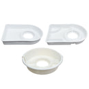 ABS Plastic Pottery Container Wheel Ceramic Machine Basin Pulling Machine Basin Craft Tool Parts Fittings