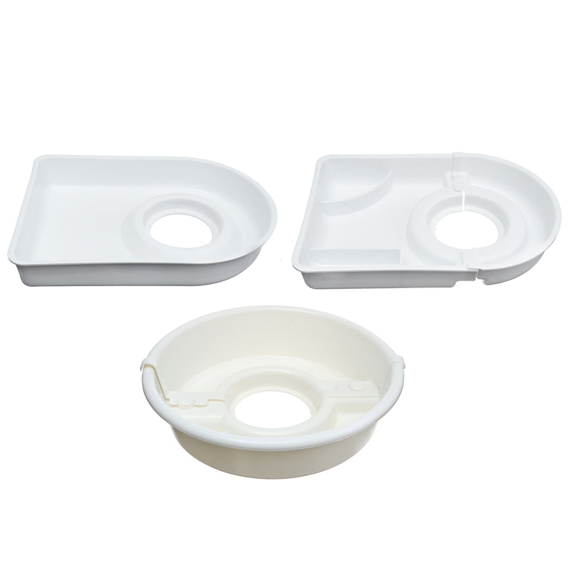 ABS Plastic Pottery Container Wheel Ceramic Machine Basin Pulling Machine Basin Craft Tool Parts Fittings