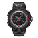 SBAO S-8012-C Dual Display Digital Watch Men Fashion Luminous Display Calendar Stopwatch Sport Watch
