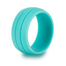 8.5MM Trendy Colorful Environmental Silicone Ring Casual Unisex Wholesale Gift for Men for Women