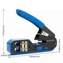 RJ45 Tool Network Crimper Crimping Tools Stripper Cuting Ethernet Cable Fit RJ45 Cat6 Cat5e Cat5 STP Plugs RJ45 Connector Cable Crimper Plier