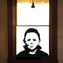 Halloween Decoration Removable Glass Window Wall Stickers Creepy Terror Black Decor Sticker