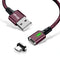 Elough Estar Magnetic 3A Fast Charging Micro USB Data Cable for Samsung Xiaomi