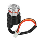 Motorcycle Fuel Tank Cap Cover Ignition Switch 2 Keys Front Lock Set for GN-125
