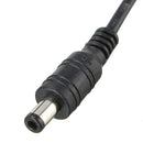5PCS LUSTREON 30CM 5.5X2.1mm DC Power Supply  Connector Switch Cable for 5050 3528 LED Strip Light