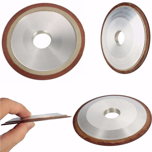 180 Grit 100mm Diamond Grinding Wheel Carbide Steel Resin Cutter