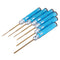 Drillpro 6pcs 0.9/1.3/1.5/2/2.5/3mm Allen Driver HSS Titanium Coated Screwdrivers Repair Tool Kit