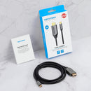 Vention CGSBF 2M Type-C to HDMI Cable  for Mac Samsun Samsung Galaxy S10/S9 Huawei Mate 20 P20 Pro HDMI Cable2.0  Type-C Adapter