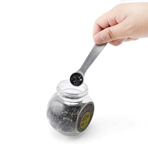 Honana CF-MS06 6 Pcs Stainless Steel Measuring Spoon Set for Measuring Dry and Liquid Ingredients