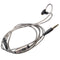1.28M Replacement Audio Cord Cable with Mic for Shure SE215 315 535 846 UE900 Headphone
