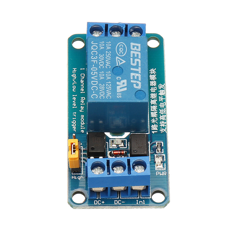 BESTEP 1 Channel 5v Relay Module High And Low Level Trigger