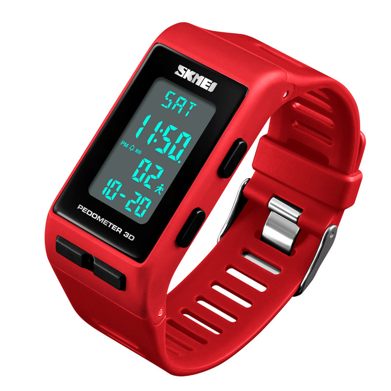 SKMEI 1363 Anti-fall Luminous Display Children Watch Calories Tracker Outdoor Digital Watch
