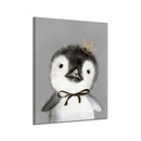 Miico Hand Painted Oil Paintings Cartoon Penguin Paintings Wall Art For Home Decoration