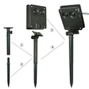 1M 2M 3M 5M Waterproof 8 Modes Solar Panel 2835 RGB LED Strip Light Fairy Lamp for Camping Outdoor Decor