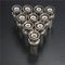 10pcs Copper BNC Male Plug RG59 Connector TV Aerial Coaxial Cable Adapter
