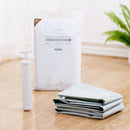 Quange Reusable Transparent Vacuum Bag Double Leak-proof Storage Bag Foldable Clothes Organizer Compressed from Xiaomi Youpin