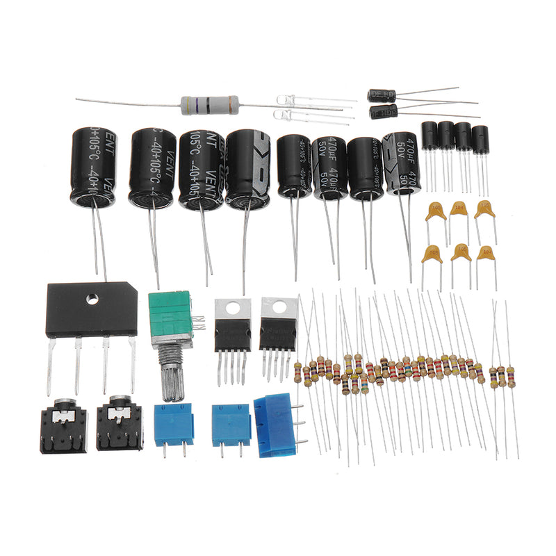Loose Parts DIY Hifi 6j1 Electron Tube Front Pushing Lm1875t Tube Power Digital Amplifier Board