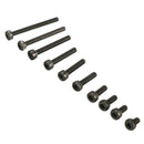 Suleve M2CH1 M2 Carbon Steel Allen Bolt 3-20mm Hex Socket Cap Screw Metric Assortment Kit 200Pcs
