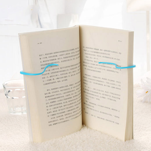 Creative Hands Free Book Page Holder Adjustable Bookmark for Reading Portable & Foldable