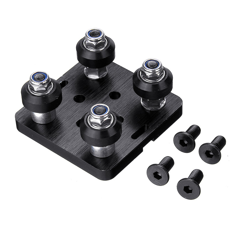 2040 Aluminum Profile with Pulley V-Slot Mini Five Roulette for 3D Printer RepRap