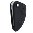 2 Buttons Remote Key Fob Case Shell With Battery For Alfa Romeo 147 156 166 GT