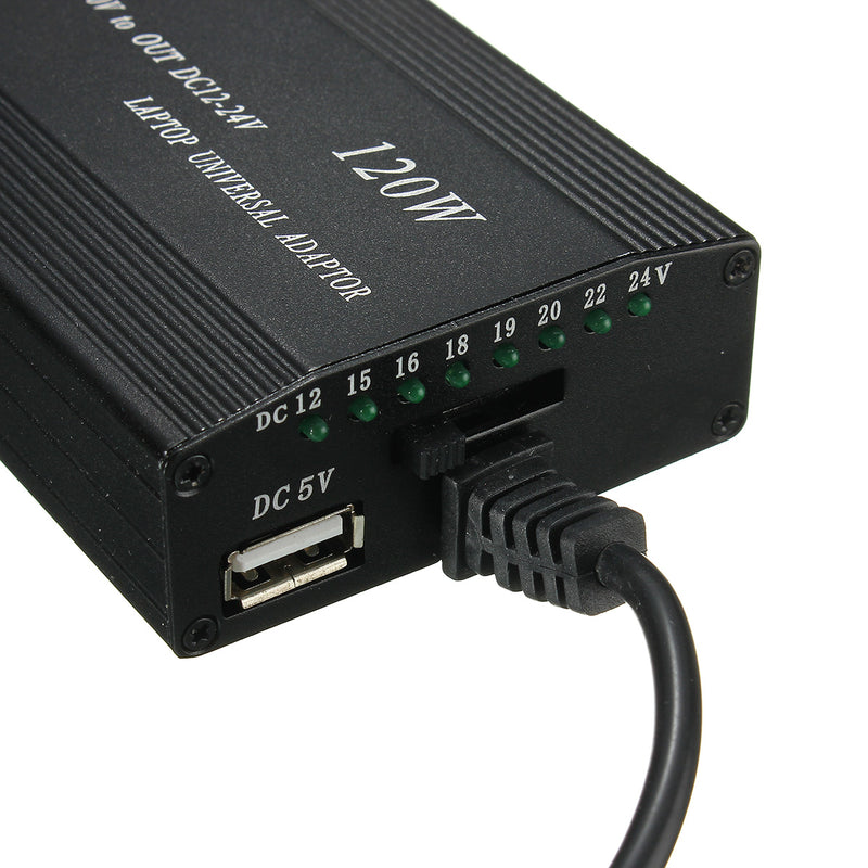 120W Multi-used Universal Laptop Charger AC Adapter Power Supply EU Plug