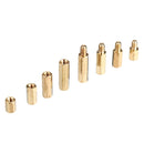 Suleve M2BH2 300Pcs M2 Male-Female Brass Hex Column Standoff Support Spacer Pillar Stainless Steel Screws Nuts for PCB Board