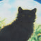 28''x40'' Harvest Moon Cat Autumn House Flag Fall Halloween Black Kitten Garden Banner Decorations