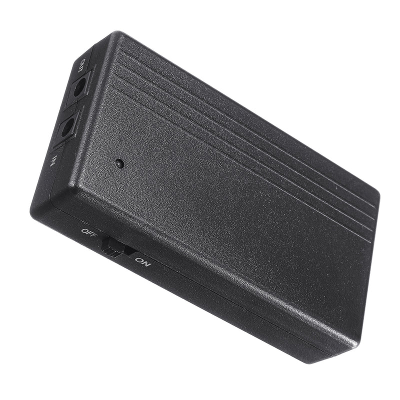 Portable 12V 2A 22.2W Mini UPS Uninterrupted Power Supply Adapter For Camera Router Replace