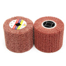 120x100mm 40 to 80 Grit Metal Steel Wire Drawing Burnishing Polishing Wheel for Burnishing Machine