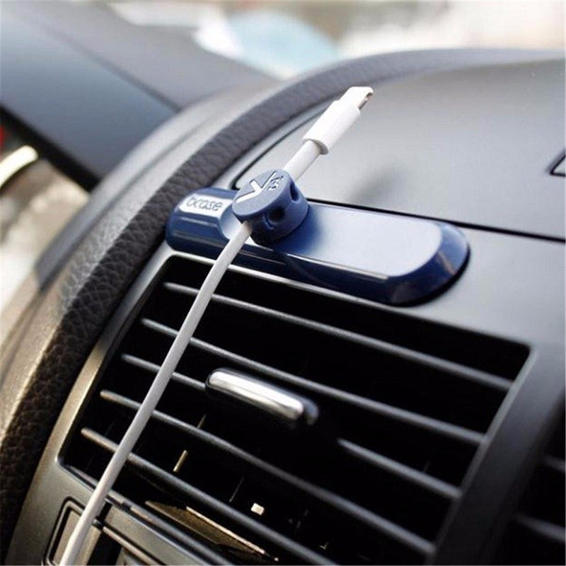 Bcase 3 Size Magnetic Multi-function TUP Data Line Receiver USB Cable Earphone Wire Cable Organizer Cable Clips Wire Management from Xiaomi Youpin