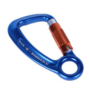 XINDA XD-Q9651 Aluminum 30KN Climbing Carabiner Auto D-shape 3-Way Lock Aerial Safety Accessory
