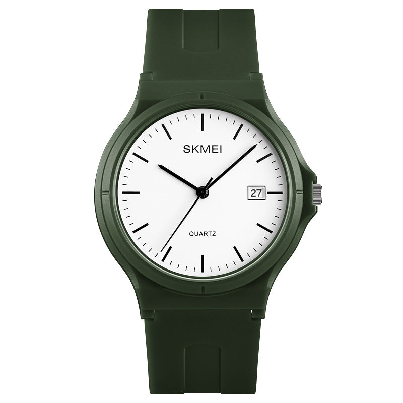 SKMEI 1449 Simple Black Pointer Fashion Colorful Men Women Quartz Watch
