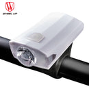 WHEEL UP Bicycle Light 200LM 5 Modes IPX4 Waterproof Headlight USB Rechargeable Mini Anti Glare XPE