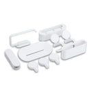 Happy Life 7PCS/Set Bathroom Combination Hook Hanger Holder Bathroom Storage Rack Bathroom