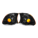 Side Parking Corner Light Cover Amber Lens Pair for BMW E38 7 Series 1998-2001