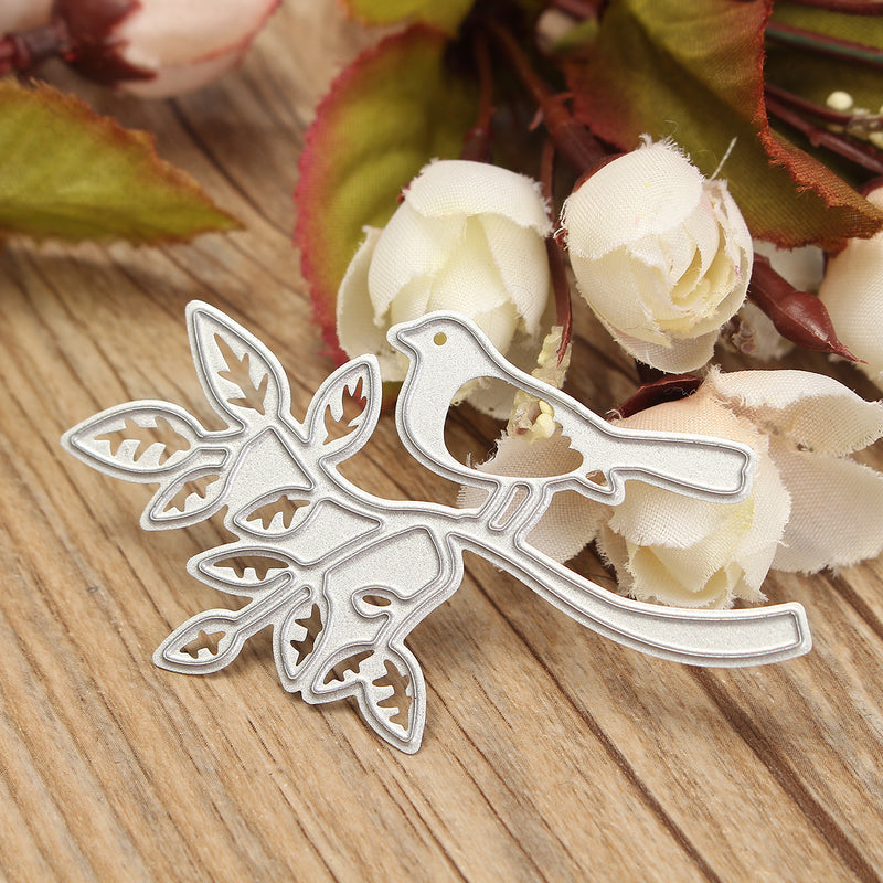 Bird & Tree DIY Cutting Dies Stencil Scrapbook Card Album Paper Embossing Decorations