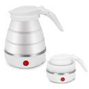 600ml Travel Water Kettle Electric Foldable Portable Boiler Machine Food Grade Silicone Boil Dry Protection