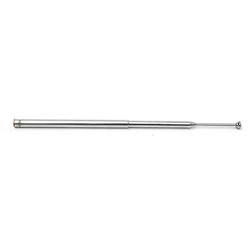5pcs 30cm Length Telescopic Antenna Aerial FM Radio TV Replacement Tool 5 Sections