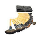 32PCS Professional Fiber Makeup Brushes Set Foundation Cosmetic Powder Brush With PU Bag
