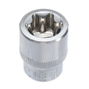 10Pcs E4-E18 Socket Wrench Set 1/4 3/8 Inch Drive Size E Socket Wrench with Storage Rail