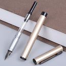 Hero 9367 Fountain Pen 0.5mm F Nib Calligraphy Writing Signing Ink Pens Gifts for Students Friends Families